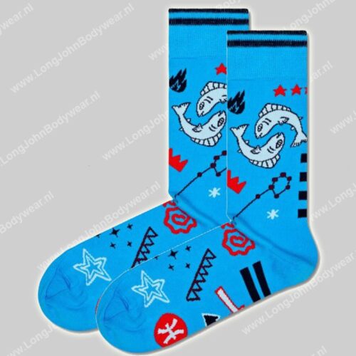 Happy Socks Zodiac Sings Pisces Sock-0 Happy Socks Zodiac Sings Pisces Sock-0