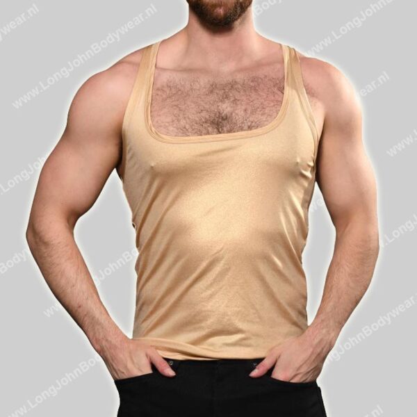 Andrew Christian Champagne Shimmer Tank