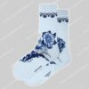 Kunstsokken Delfts Blauw Bloemen-0 Kunstsokken Delfts Blauw Bloemen-0