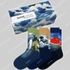 Kunstsokken Hokusai 3-pack GiftBox-0