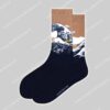 Kunstsokken Hokusai 3-pack GiftBox
