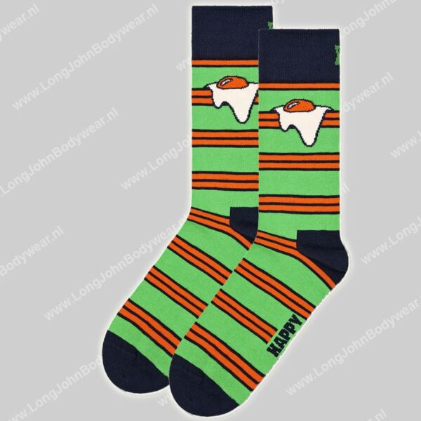Happy Socks Egg on Stripe Sock-0
