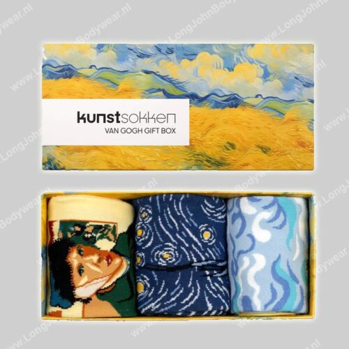 Kunstsokken Van Goch 3-pack GiftBox Kunstsokken Van Goch 3-pack GiftBox