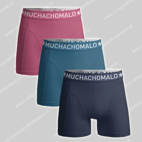 MuchachoMalo 3-Pack Shorts Solid-0