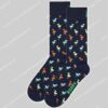 Happy Socks 3-Pack Navy Socks Gift-Set