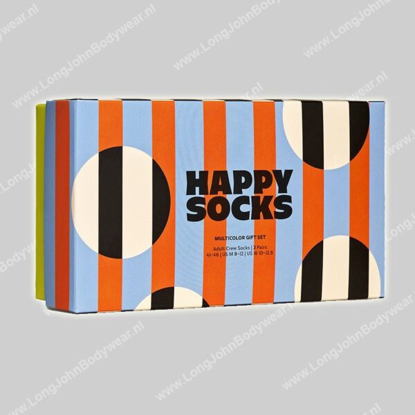 Happy Socks 3-Pack Multi Color Socks Gift-Set-67737