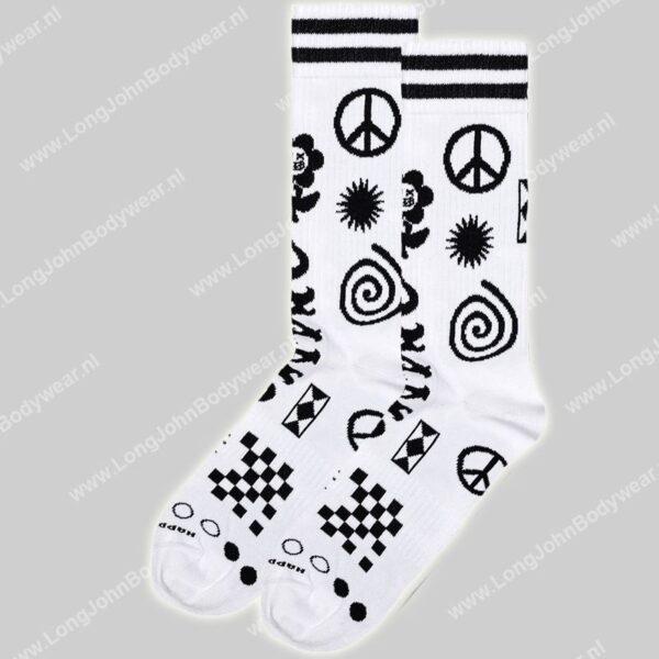 Happy Socks Random Rave Sneaker Sock-0
