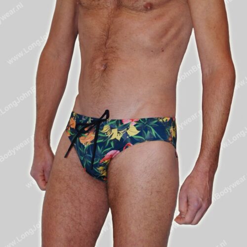 HOM Swim Mini Briefs Flamingo-0 HOM Swim Mini Briefs Flamingo-0