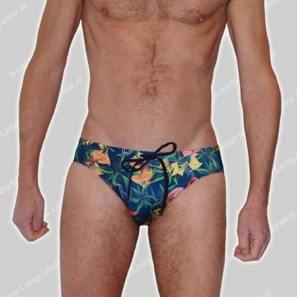 HOM Swim Mini Briefs Flamingo