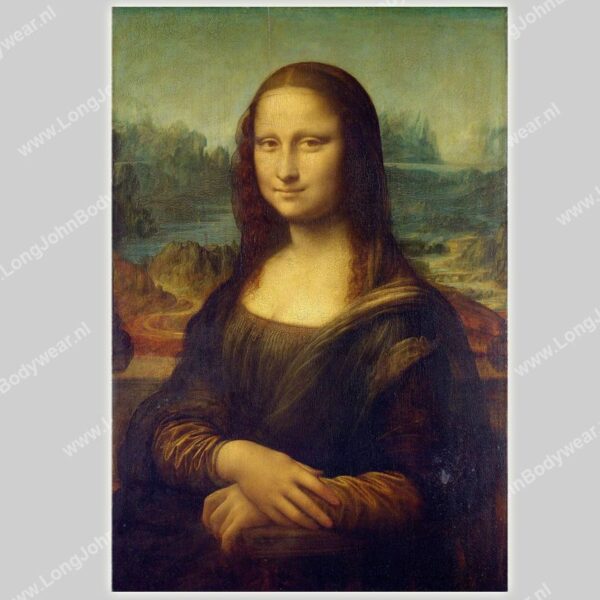 Kunstsokken Mona Lisa