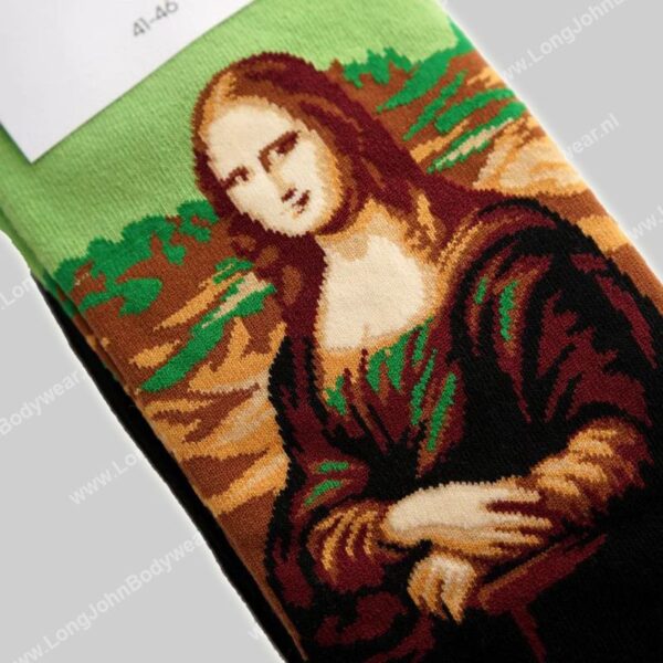 Kunstsokken Mona Lisa