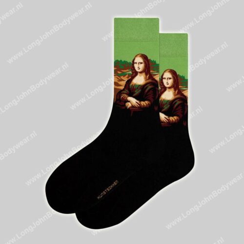 Kunstsokken Mona Lisa-0 Kunstsokken Mona Lisa-0