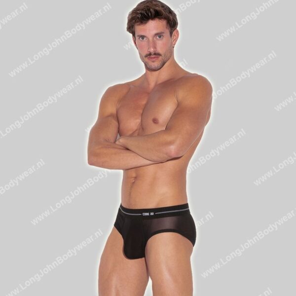 Code 22 Sheer Mesh Brief