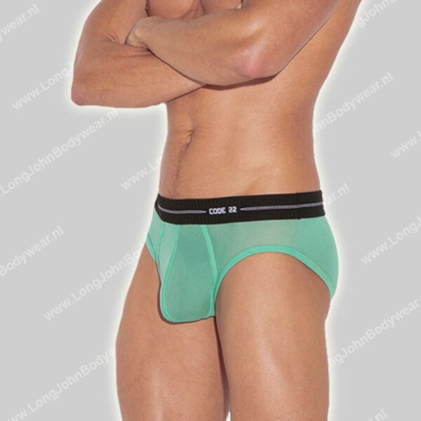Code 22 Sheer Mesh Brief
