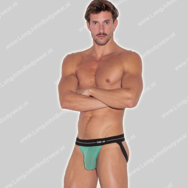 Code 22 Sheer Mesh Jockstrap-0