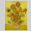 Kunstsokken Zonnebloemen