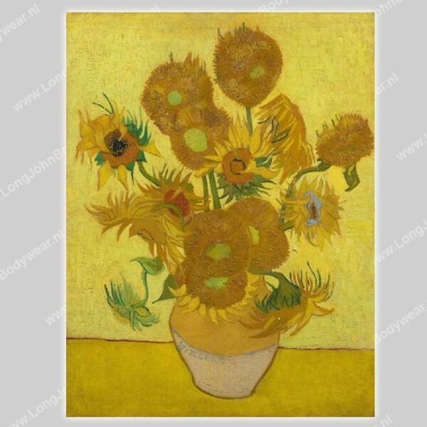 Kunstsokken Zonnebloemen