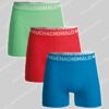MuchachoMalo 3-Pack Shorts Solid-0