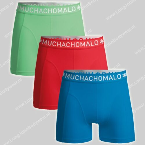 MuchachoMalo 3-Pack Shorts Solid-0