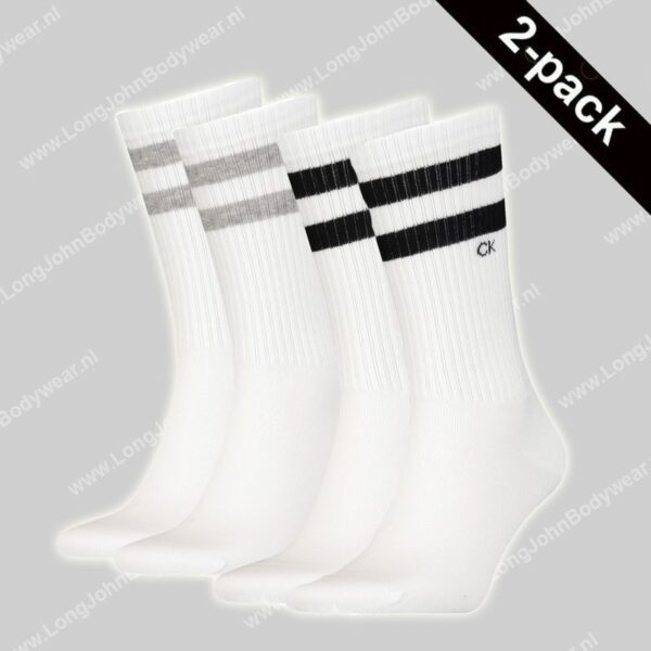 Calvin Klein 2-Pack Stripes socks