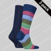 Tommy Hilfiger Multicolor Stripe Socks 2-Pack