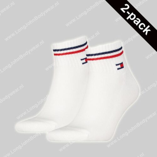 Tommy Hilfiger TJ Quarter Socks 2-Pack-0 Tommy Hilfiger TJ Quarter Socks 2-Pack-0