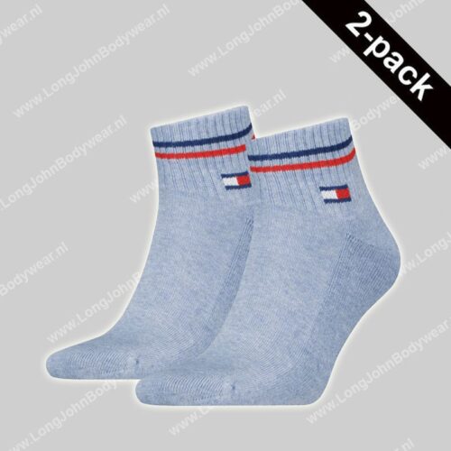 Tommy Hilfiger TJ Quarter Socks 2-Pack-0 Tommy Hilfiger TJ Quarter Socks 2-Pack-0