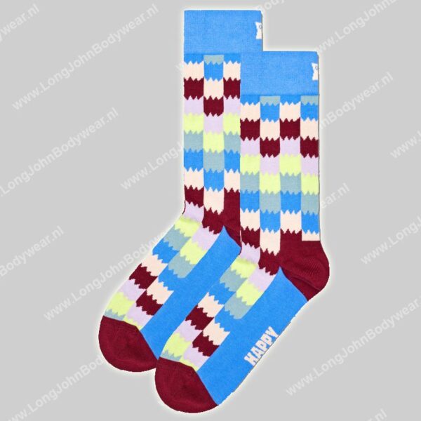 Happy Socks Dizzy Check Sock-0