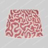 Pockies Red Swirls Red Check short