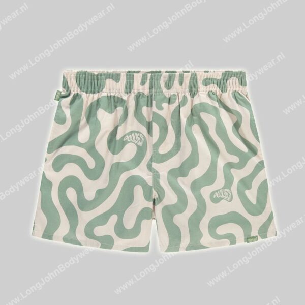 Pockies Green Swirls Short