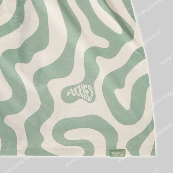 Pockies Green Swirls Short