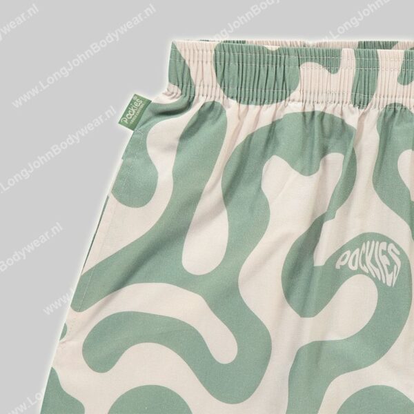 Pockies Green Swirls Short