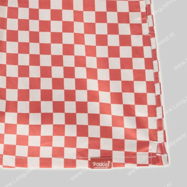 Pockies Red Checkered Red
