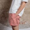 Pockies Red Checkered Red