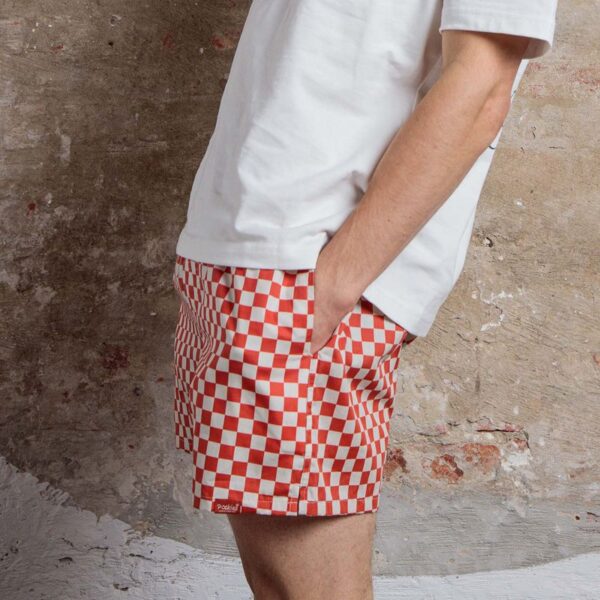 Pockies Red Checkered Red