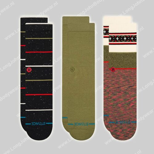 Stance Sokken Greetings 3-Pack-0 Stance Sokken Greetings 3-Pack-0