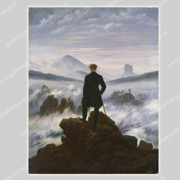 Kunstsokken Wanderer Above the Sea of Fog