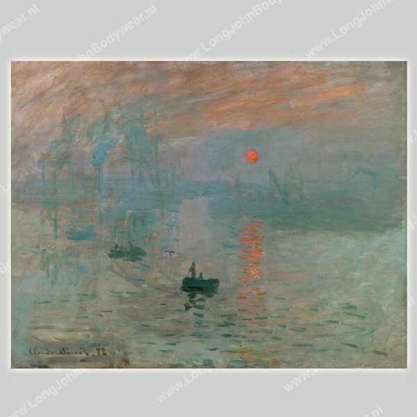 Kunstsokken Impressie, Opkomende Zon Kunstsokken Impressie, Opkomende Zon