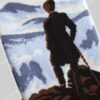 Kunstsokken Wanderer Above the Sea of Fog