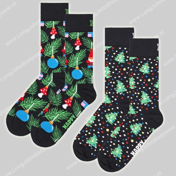 Happy Socks 2-Pack Holiday Tree Gift Set-0