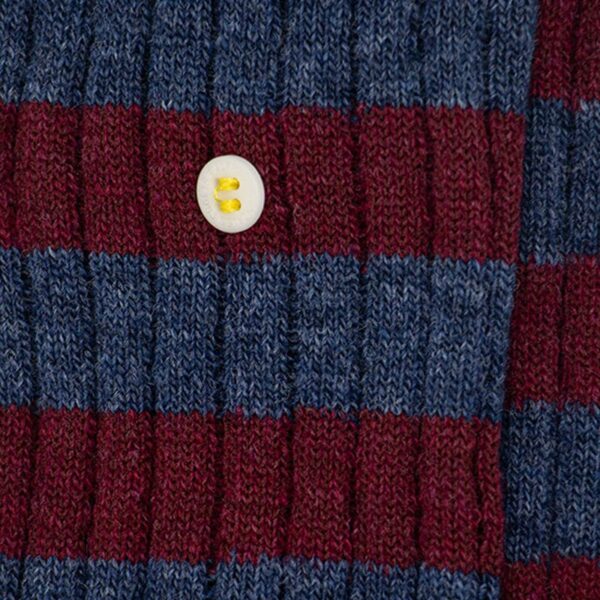 Alfredo Gonzales Sokken Merino Cosy Rib Stripes