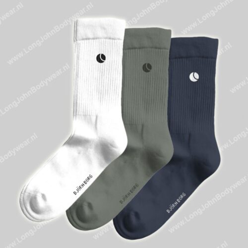 Bjorn Borg 3-pack Crew Socks-0 Bjorn Borg 3-pack Crew Socks-0