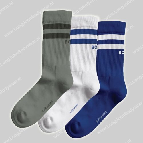 Bjorn Borg 3-pack Crew Socks-0 Bjorn Borg 3-pack Crew Socks-0