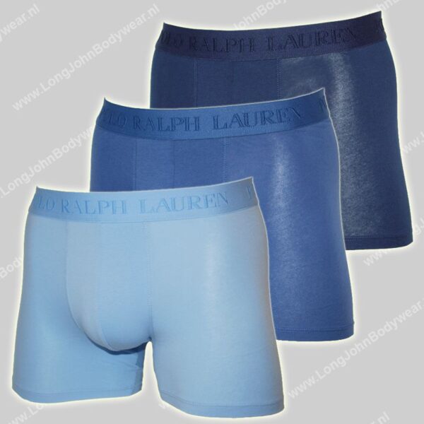 Polo Ralph Lauren 3-Pack Stretch Cotton Boxer Briefs-0