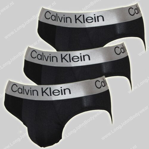 Calvin Klein Brushed Microfiber Hip Briefs 3-Pack-0
