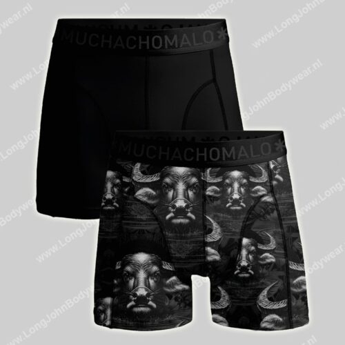 MuchachoMalo WATERBUFFALO 2-Pack Shorts Cotton Modal-0 MuchachoMalo WATERBUFFALO 2-Pack Shorts Cotton Modal-0