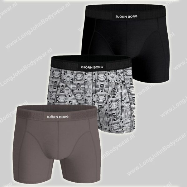 Bjorn Borg 3-Pack Organic Cotton Stretch Boxer-0