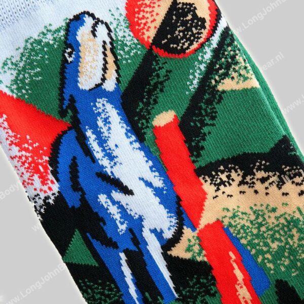 Kunst Sokken De Schepping van de Paarden