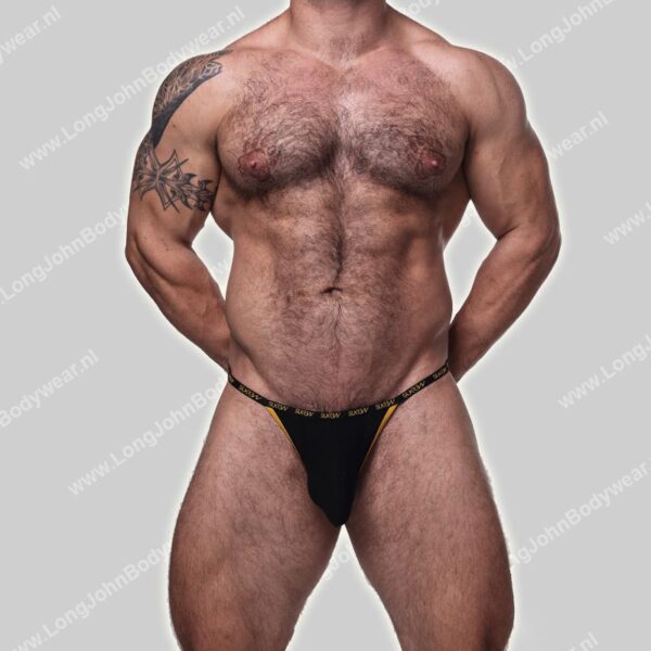 Sukrew Trophy Black G-String-0