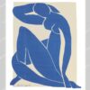 Kunstsokken Blue Nude II Kunstsokken Blue Nude II